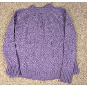 Tuckernuck Purple Turtleneck Sweater